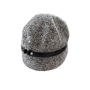 Women's Scala Pronto One Size Black & White Tweed Hat